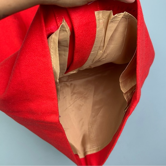 J.Crew wool blend the Pencil skirt size 2 Orange/red style 46575 NWT - Picture 7 of 11